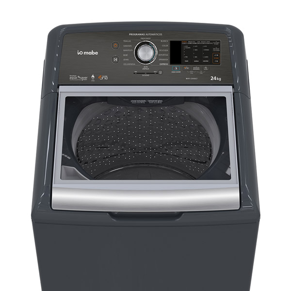 Gran capacidad que ayuda a una máxima limpieza y rápido secado de la ropa. 