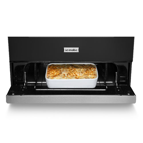 Cajón asador bajo: permite darle un toque crujiente y gratinado a los alimentos.